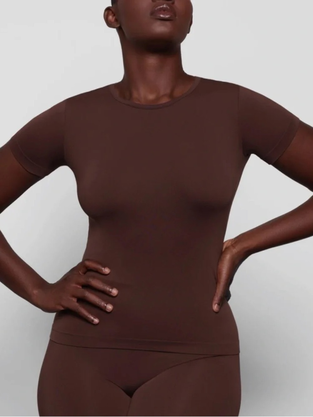 Skims Soft Smoothing Tee : Small